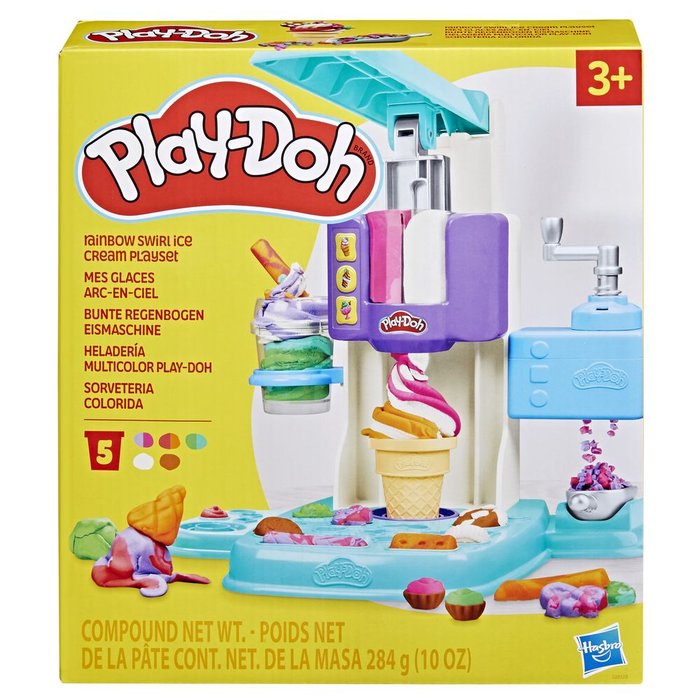 PLAY-DOH HELADERIA MULTICOLOR PLAY-DOH | HASBRO PLAY DOH | 1 UNIDAD | 5010996247544