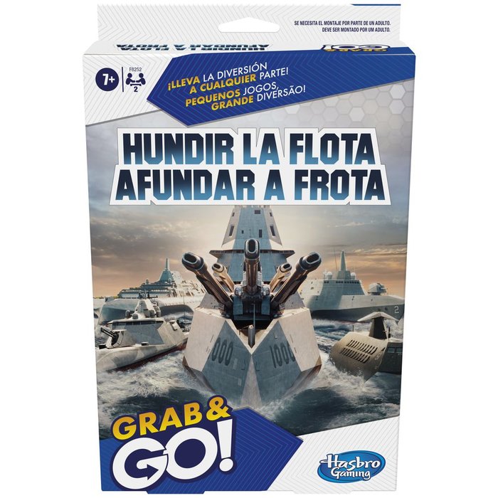 JUEGO HUNDIR LA FLOTA DE VIAJE GRAB AND GO | HASBRO IBERIA, S,L,U, | 1 UNIDAD | 5010996258588 Imagen principal del producto