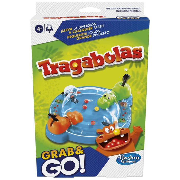 JUEGO TRAGABOLAS DE VIAJE GRAB AND GO | HASBRO IBERIA, S,L,U, | 1 UNIDAD | 5010996258625 Imagen principal del producto