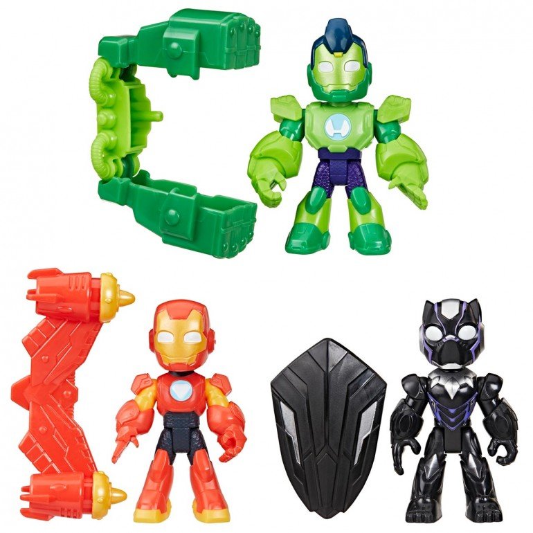 Figuras de acción Iron Man Marvel Hasbro 7,6 cm