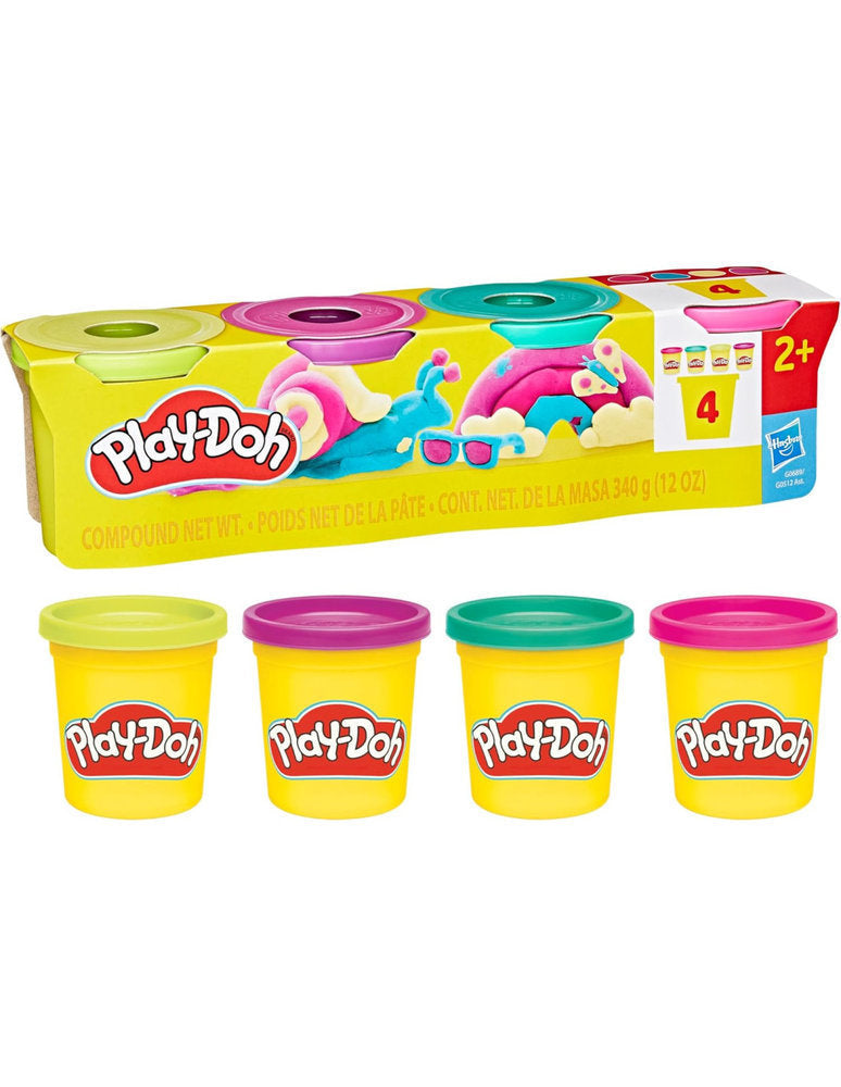 Juego Play-Doh Pack 4 Botes Surtidos Hasbro