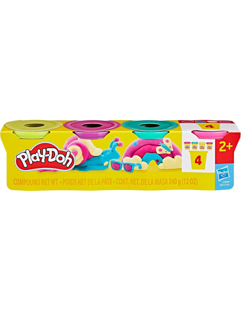 Juego Play-Doh Pack 4 Botes Surtidos Hasbro
