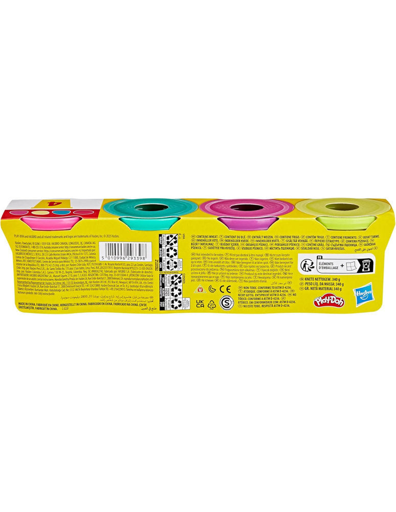Juego Play-Doh Pack 4 Botes Surtidos Hasbro