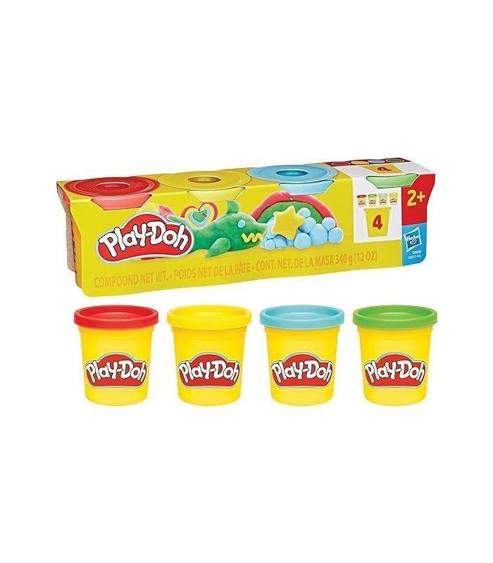 Juego Play-Doh Pack 4 Botes Surtidos Hasbro