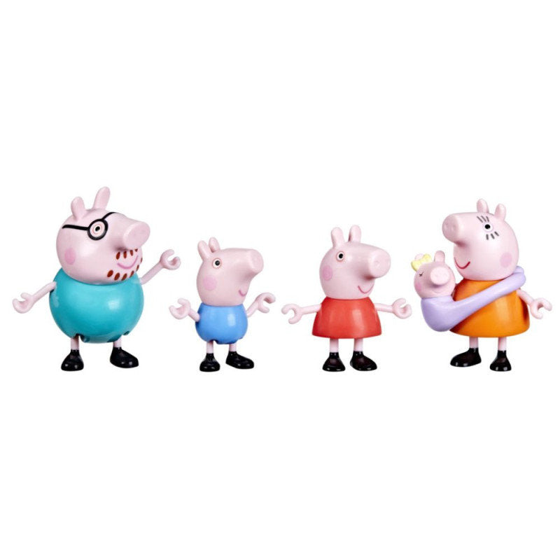 Set de figuras Peppa Pig y su familia - Hasbro