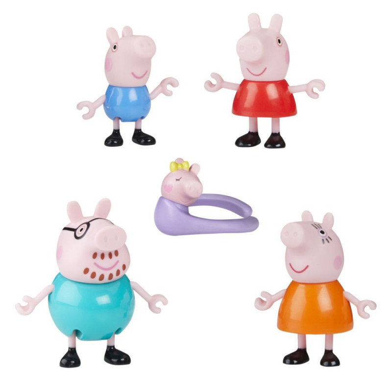 Set de figuras Peppa Pig y su familia - Hasbro