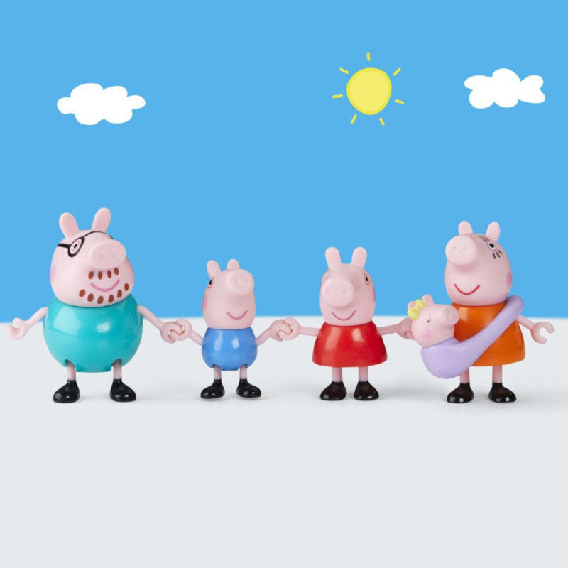 Set de figuras Peppa Pig y su familia - Hasbro