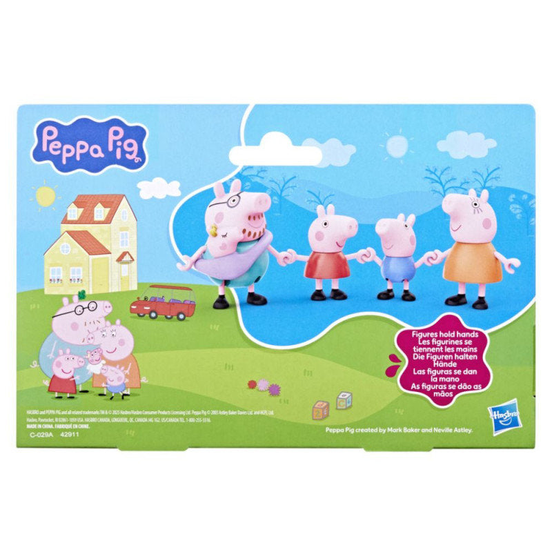 Set de figuras Peppa Pig y su familia - Hasbro