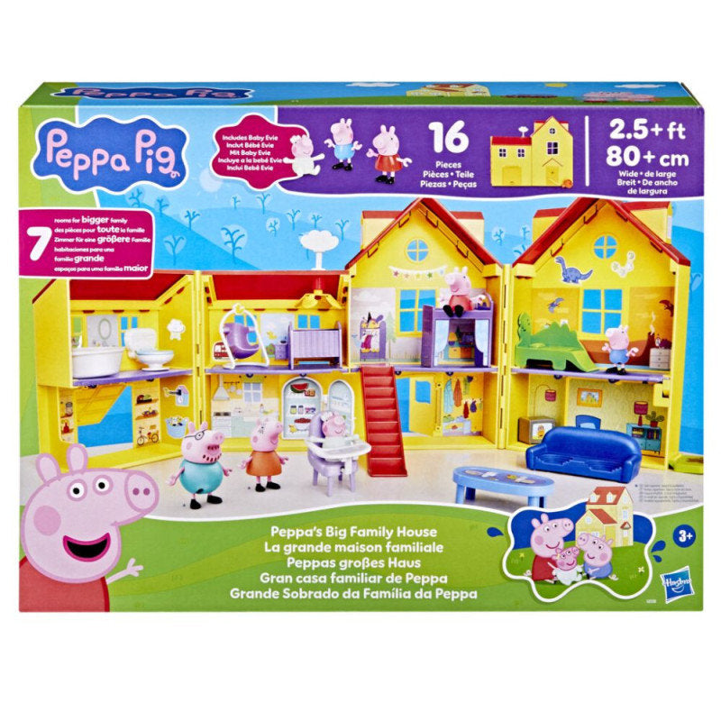 Gran casa familiar de Peppa Pig - Hasbro