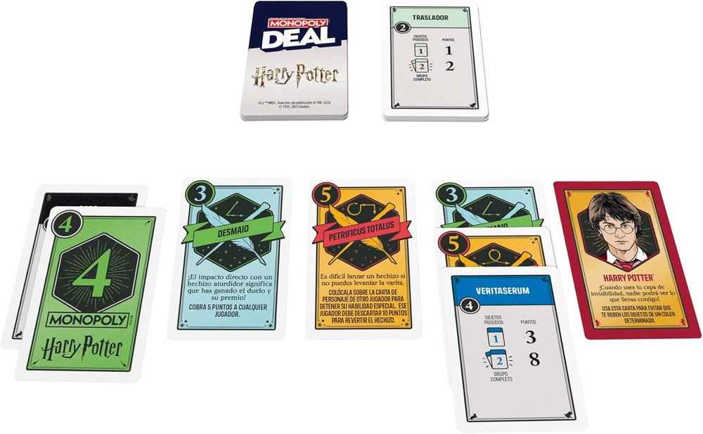 Monopoly Deal Harry Potter - Hasbro Gaming