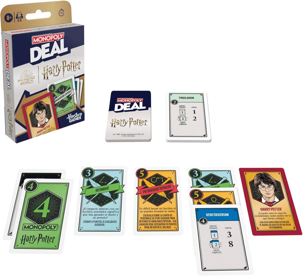 Monopoly Deal Harry Potter - Hasbro Gaming