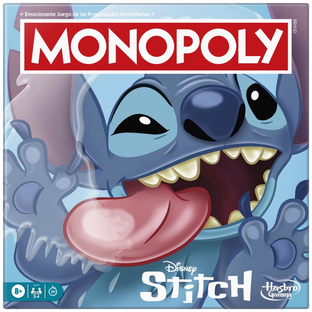 Monopoly Edición Disney Stitch - Hasbro Gaming