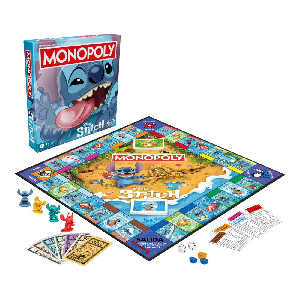 Monopoly Edición Disney Stitch - Hasbro Gaming