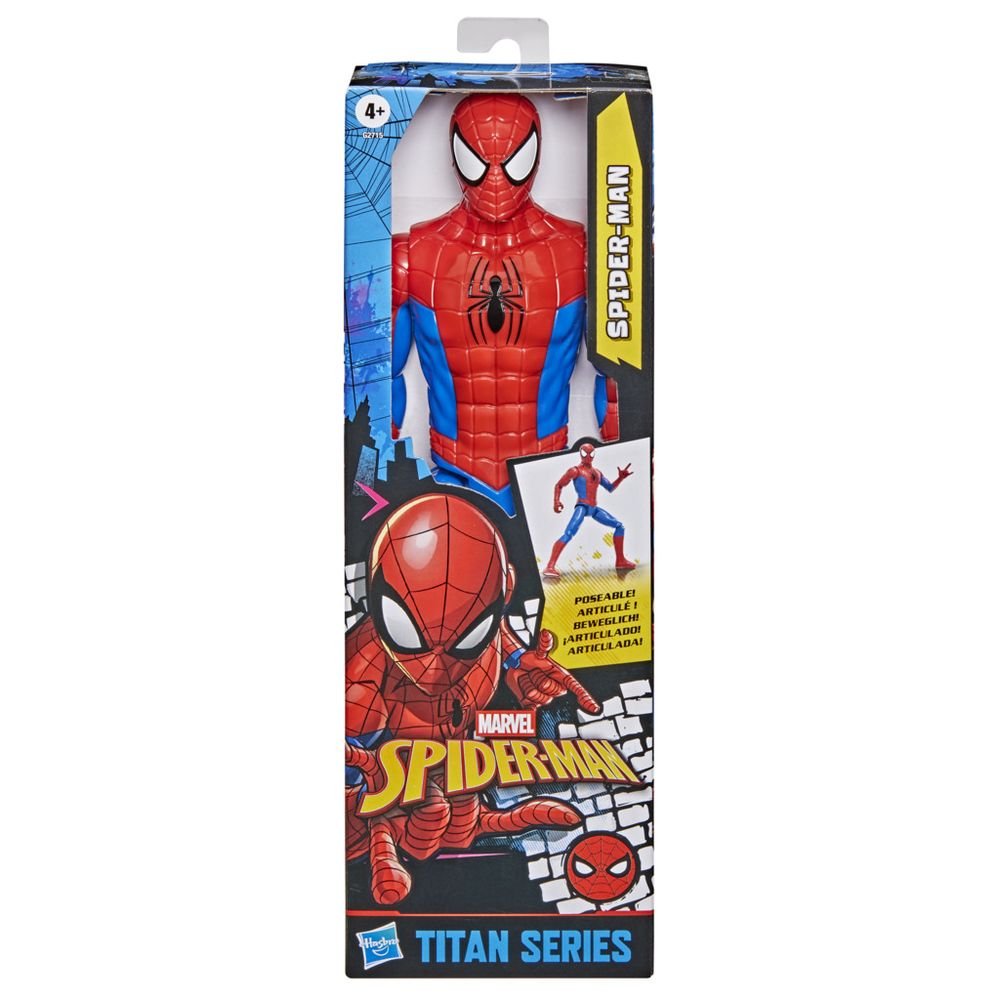 Figura Titan Spiderman Hasbro Marvel Imagen principal del producto
