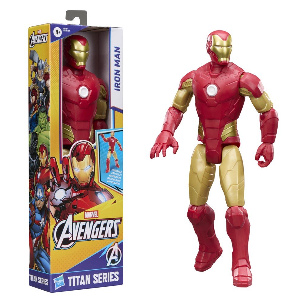 Figura Titan Iron Man - Hasbro Marvel