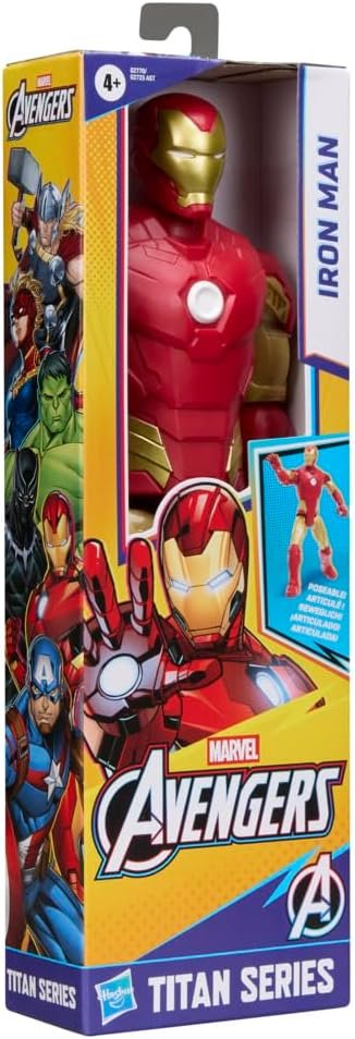 Figura Titan Iron Man - Hasbro Marvel