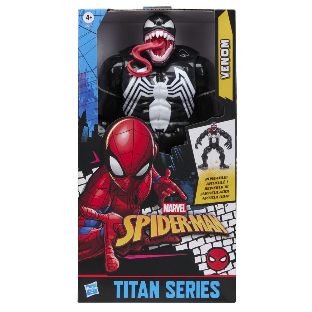 Figura Deluxe Venom Spider-Man HASBRO MARVEL Imagen principal del producto