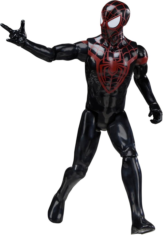 Figura Spiderman Titan Miles Morales Hasbro
