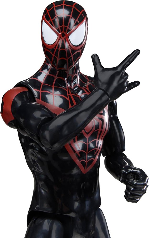 Figura Spiderman Titan Miles Morales Hasbro