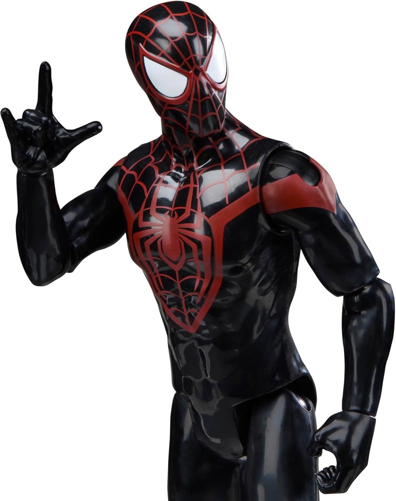 Figura Spiderman Titan Miles Morales Hasbro