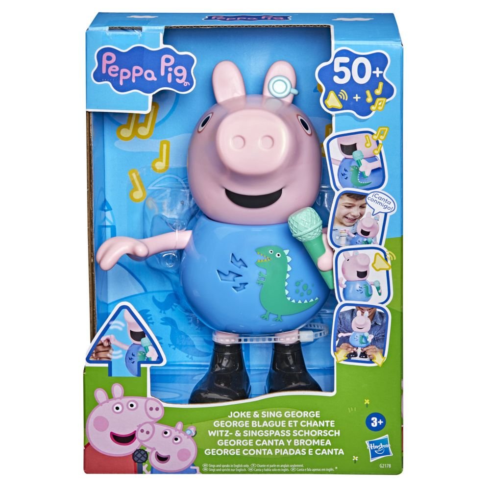 Peppa Pig George Musical Marca Hasbro Peppa Pig Imagen principal del producto