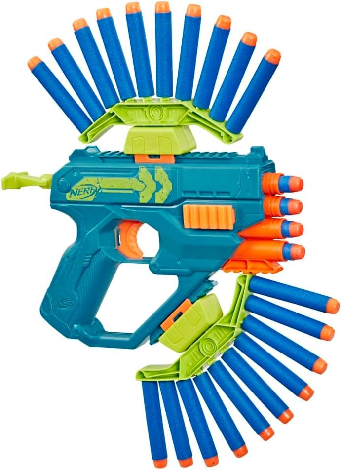 Nerf Rebel Ops Ammohawk - Lanzador con escudos