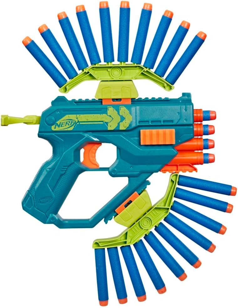Nerf Rebel Ops Ammohawk - Lanzador con escudos