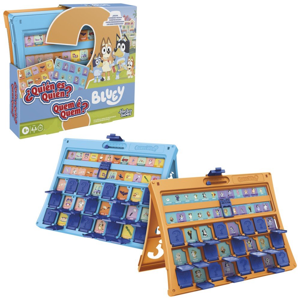 Juego ¿Quién es quién? Bluey de Hasbro Gaming