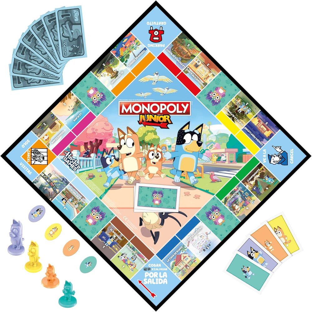 Monopoly Junior Bluey - Hasbro Gaming