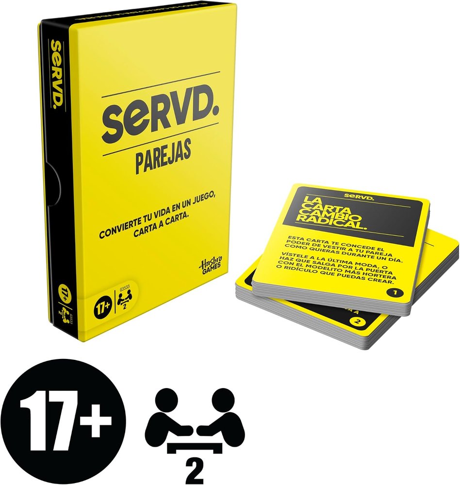 Juego Servd Parejas - Hasbro Gaming