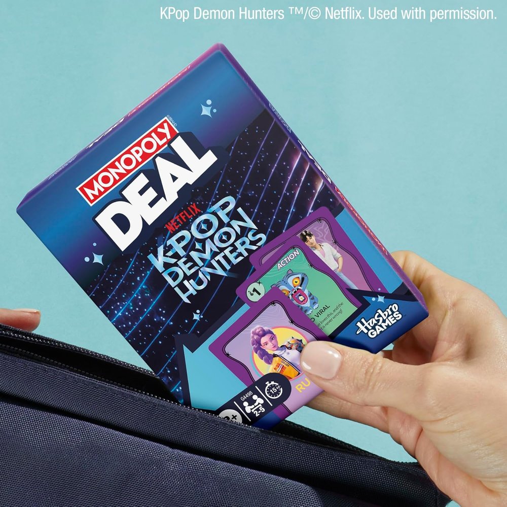 Monopoly Deal KPop Demon Hunters - Hasbro Gaming