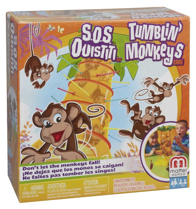 JUEGO MONOS LOCOS | MATTEL GAMES | 1 UNIDAD | 5011363525630 Imagen principal del producto