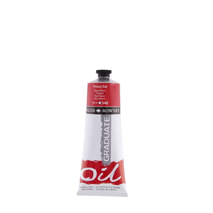 OLEO GRADUATE 200ML PRIMARY ROJO | 1 UNIDADES | (DALER ROWNEY)