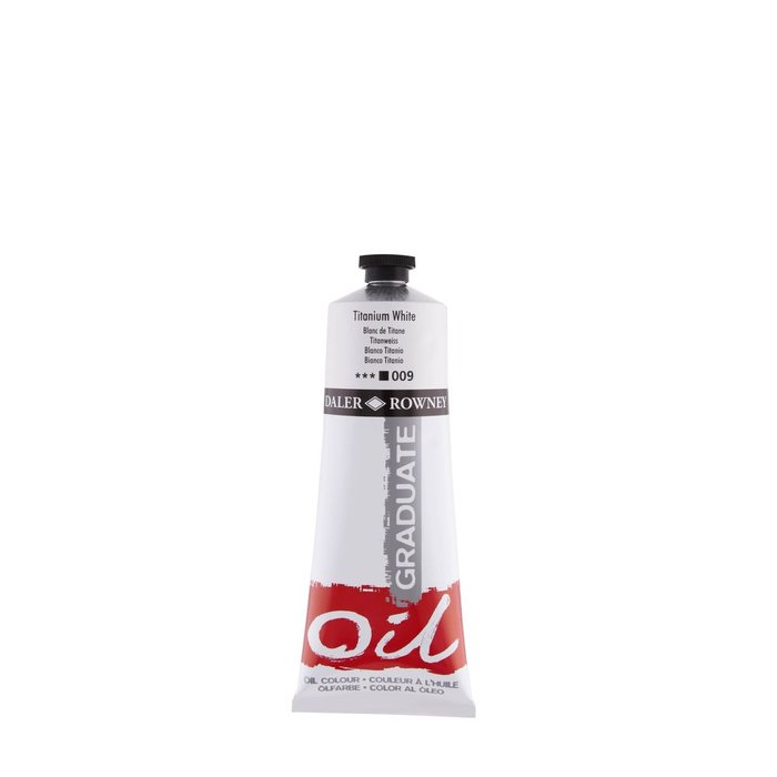 OLEO GRADUATE 200ML TITANIUM BLANCO | 1 UNIDADES | (DALER ROWNEY) Imagen principal del producto