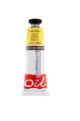 OLEO GRADUATE 38ML LEMON AMARILLO | 3 UNIDADES | (DALER ROWNEY)
