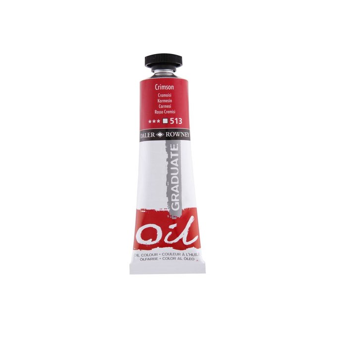 OLEO GRADUATE 38ML CRIMSON | 3 UNIDADES | (DALER ROWNEY)