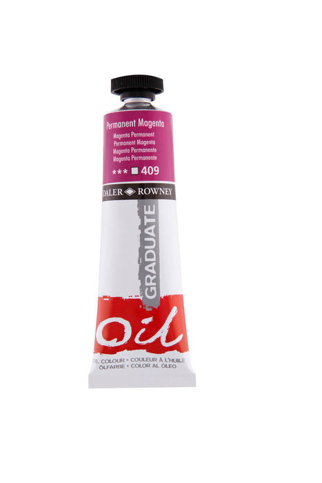 OLEO GRADUATE 38ML PERMANENT MAGENTA | 3 UNIDADES | (DALER ROWNEY) Imagen principal del producto