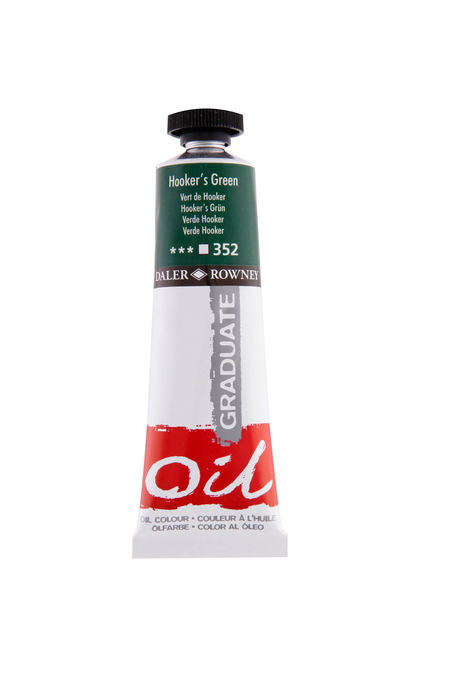 OLEO GRADUATE 38ML HOOKERS VERDE | 3 UNIDADES | (DALER ROWNEY) Imagen principal del producto
