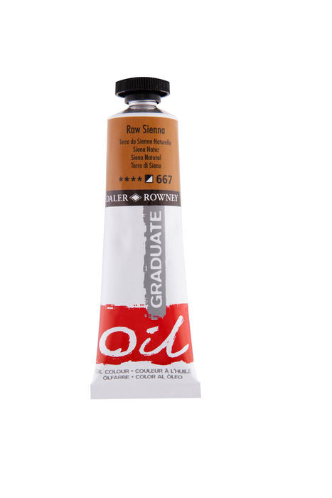 OLEO GRADUATE 38ML RAW SIENNA | 3 UNIDADES | (DALER ROWNEY) Imagen principal del producto