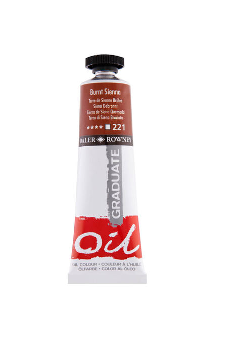 OLEO GRADUATE 38ML BURNT SIENNA | 3 UNIDADES | (DALER ROWNEY)