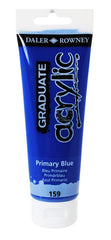 PINTURA ACRILICA GRADUATE 120ML PRIMARY AZUL | 3 UNIDADES | (DALER ROWNEY)