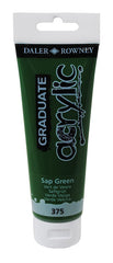 PINTURA ACRILICA GRADUATE 120ML SAP VERDE | 3 UNIDADES | (DALER ROWNEY)