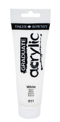 PINTURA ACRILICA GRADUATE 120ML BLANCO | 3 UNIDADES | (DALER ROWNEY)