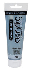 PINTURA ACRILICA GRADUATE 120ML PLATA IMIT | 3 UNIDADES | (DALER ROWNEY)