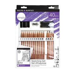 SET ESBOZO 40 PZAS | 1 UNIDADES | (DALER ROWNEY)