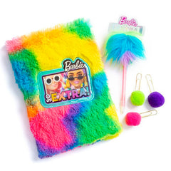 DIARIO DE PELUCHE BARBIE CON BOLIGRAFO | 1 UNIDADES | (NEW IMPORT SL)