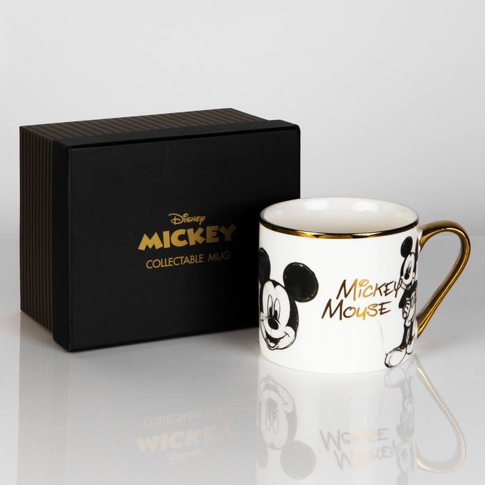 TAZA CLASICA DISNEY MICKEY + CAJA REGALO | WIDDOP DISNEY | 1 UNIDAD | 5017224812215 Imagen principal del producto