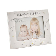 MARCO DE FOTOS RESINA BEBE ME & MY SISTER 10X15 | 1 UNIDADES | (WIDDOP)