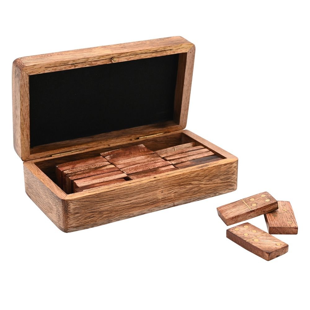 Juego Dominó en Caja de Madera Harvey Makin