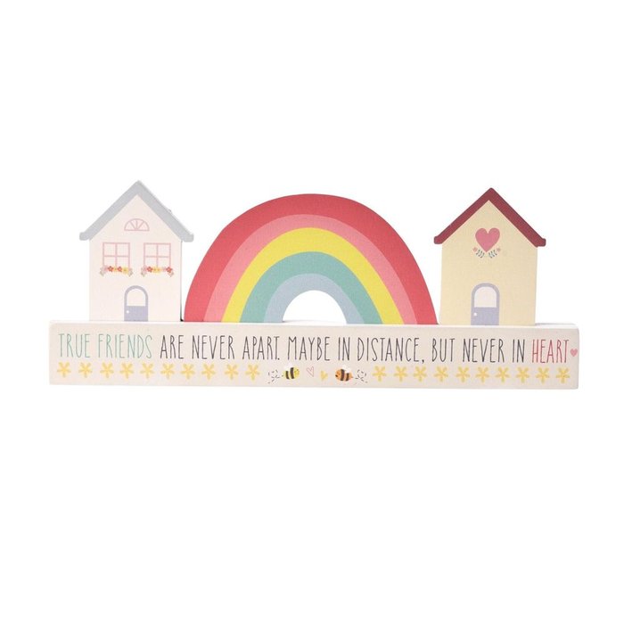 Decoración para repisa Arco Iris Love Life Widdop